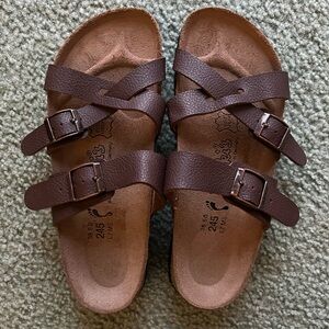 Birkenstock Birki’s Oiled Brown Leather Sandals